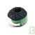 Ficelle noir 1mm, 60m, chanvre naturel