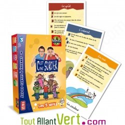 Jeu de cartes � �nigmes C\'est Pas Sorcier th�me Les cinq sens! France3
