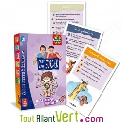 Jeu de cartes � �nigmes C\'est Pas Sorcier th�me Le Corps Humain! France3