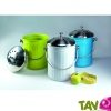 Poubelle � compost anti-odeur pour cuisine, 4 litres