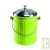 Poubelle � compost vert anti-odeur pour cuisine, 4 litres