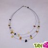 Collier ambre adulte multicolore