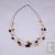 Collier ambre adulte multicolore