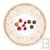 Plat � tarte bois avec motif dentelle pour g�teau et pr�sentation