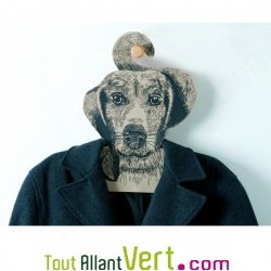 Cintre en carton d�coratif chien ou chat