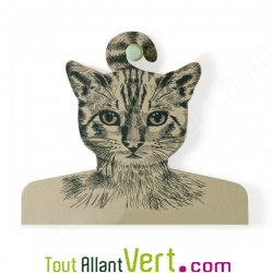 Cintre en carton d�coratif chien ou chat
