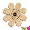 D�cor pour oeilleton de porte en bois motif animaux