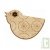D�cor oiseau en bois oiseau pour oeilleton de porte d'entr�e