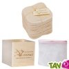 Kit coton d�maquillant lavable coton bio et son filet Medium