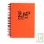 Bloc spirale uni recycl� Demi ZapBook