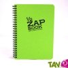 Bloc spirale uni recycl� Demi ZapBook