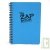 Bloc spirale uni recycl� A5 bleu Demi ZapBook
