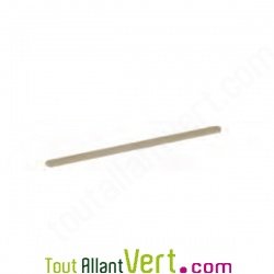 Touillette agitateur en forme de batonnet, en bois de bouleau 11.4cm, lot de 1000
