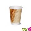Gobelet en carton cellulose 25cl Impression Feuille de Palmier, lot de 50