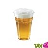 Gobelet Naturesse PLA 25cl transparent biod�gradable en amidon de mais, pour boissons froides, lot de 50