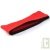 Trousse plate rouge en chanvre biologique, 21x6,5 cm