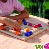 Sudoku multicouleur en bois, 28 cm