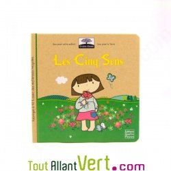 Livre pour enfant Les Cinq Sens, collection Graine d\'�colo, 2-5 ans