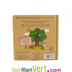 Livre pour enfant Au Jardin, potager et Terre nourrici�re, collection Graine d\'�colo, 2-5 ans