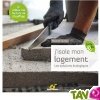 Livre J'isole mon logement, solutions �cologiques pour isoler sa maison, de Roland Dutrey