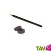 Stylo bille en pneu et plastique recycl� encre noire