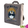 Sac � dos enfant Manchot sur la banquise en coton bio 23 x 23 x 8 cm