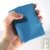 Housse pour sandwich ou gouter, reutilisable et lavable, bleu