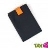 Pochette pour sandwich ou gouter, r�utilisable et lavable, noir