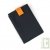 Pochette pour sandwich ou gouter, r�utilisable et lavable, noir