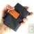 Pochette pour sandwich ou gouter, r�utilisable et lavable, noir
