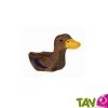 Caneton marron en bois qui nage 4.5 cm, Holztiger