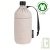 Gourde �cologique en verre isotherme textile bio 0.6 litres