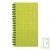 Agenda semainier recycl� 2012 9x16cm vert Polypro