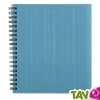 Agenda semainier recycl� 2012 15x17cm Turquoise Polypro