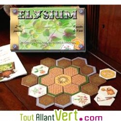 Jeu de soci�t� Elysium, construire des beaux jardins de plantes aromatiques