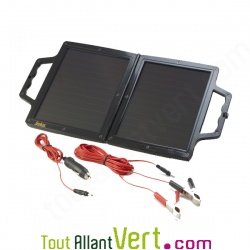 Valise solaire pour maintien/charge de la batterie de v�hicule 4Watt 12V Solar Tech