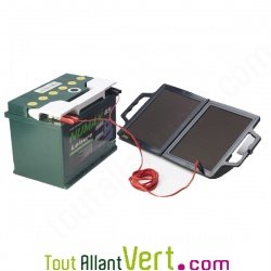 Valise solaire pour maintien/charge de la batterie de v�hicule 4Watt 12V Solar Tech