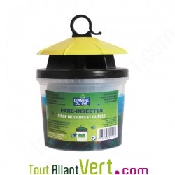 Pi�ge � mouches naturel � base de poudre de poisson, efficacit� 2 mois et plus