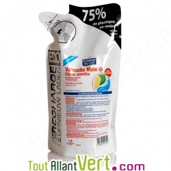 Recharge liquide vaisselle main citron Menthe 500ml