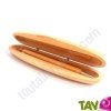 Coffret 1 stylo r�tractable en bois de h�tre