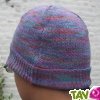 Bonnet chin� en chanvre biologique, 26 cm