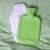 Bouillotte � eau en caoutchouc naturel certifi� FSC et housse coton bio 0.8 litres
