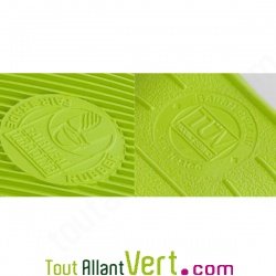 Bouillotte �cologique � eau en latex naturel FSC et coton bio 2 litres
