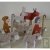 Cr�che en carton recycl� � monter et colorier soi-m�me