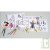 Cr�che en carton recycl� � monter et colorier soi-m�me