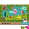 Coloriage 3D Color Box La for�t enchant�e