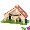 Maison de poup�es en bois 2 �tages, Holztiger