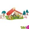 Ferme ou cr�che de No�l en bois Holztiger