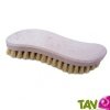 Brosse � linge mi-dure, fibre v�g�tale de sisal ergonomique en S