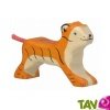 B�b� tigre en bois debout 7 cm
